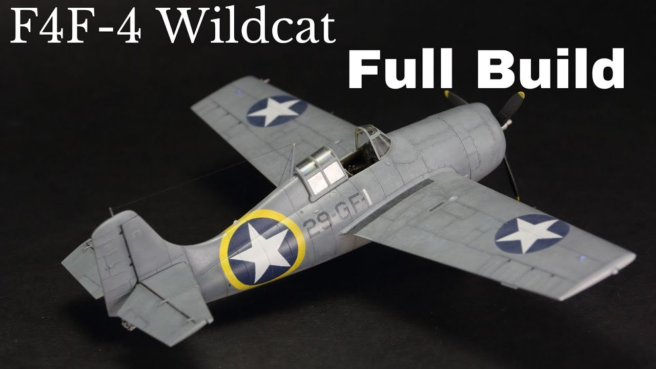 F4F-4 Wildcat Operation Torch 1/72 Arma Hobby Full Build