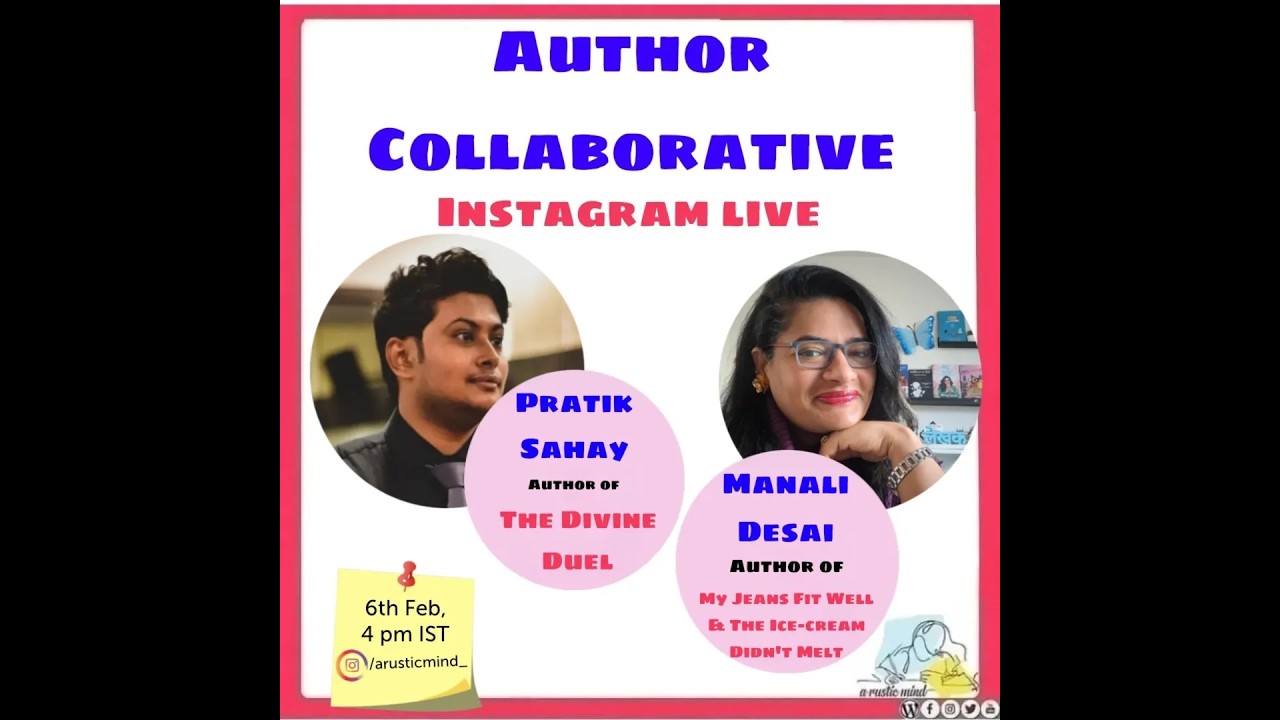 Author Collaborative - In Conversation with Pratik Sahay