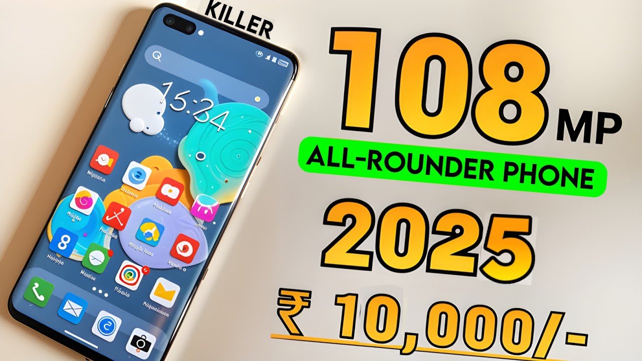 Top 5 Best 5G Smartphone Under 10000 in 2025 | 108MP+ 6000mAh | phones under 10000