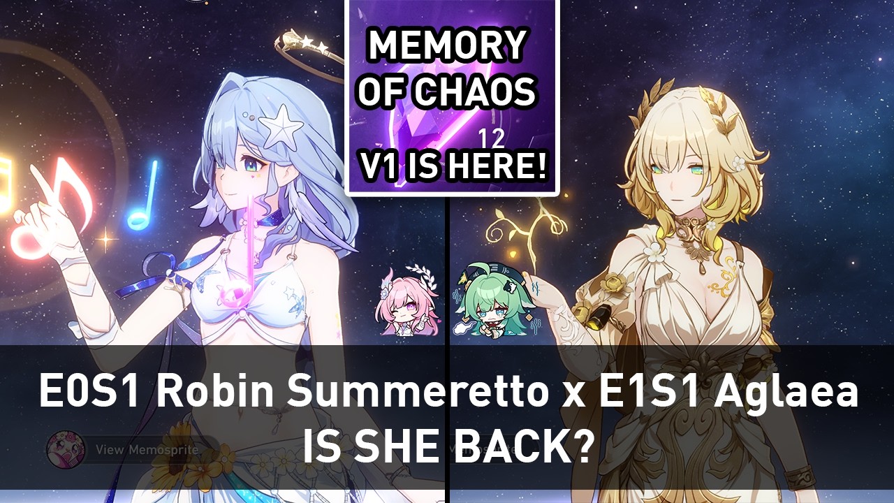 IS SHE BACK? | E0S1 Robin Summeretto x E1S1 Aglaea | Honkai: Star Rail 4.5 Beta v1
