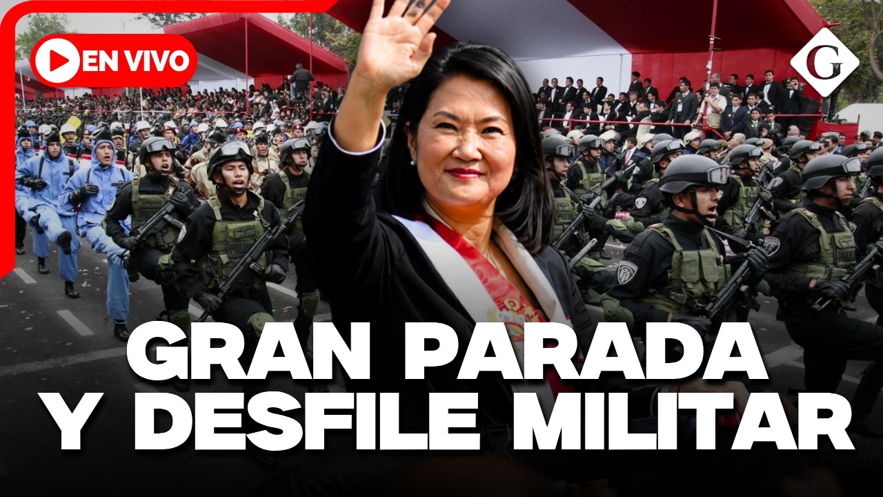 🔴 PARADA Y DESFILE MILITAR - FIESTAS PATRIAS PER&Uacute; EN VIVO |&nbsp;29 DE JULIO  |&nbsp;Gesti&oacute;n Per&uacute;