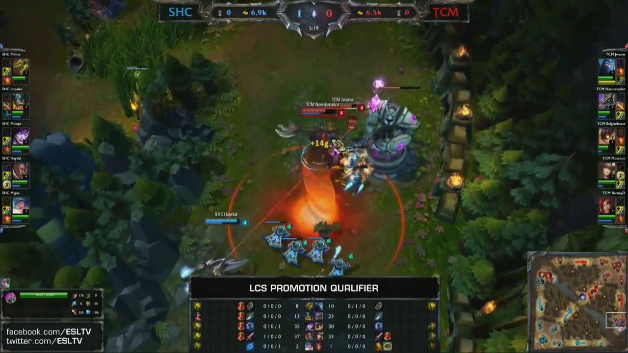 &spades; SEASON 4 &spades; || SUPA HOT CREW XD vs TCM Gaming  2014 EU LCS Spring Promotion SHC vs TCM