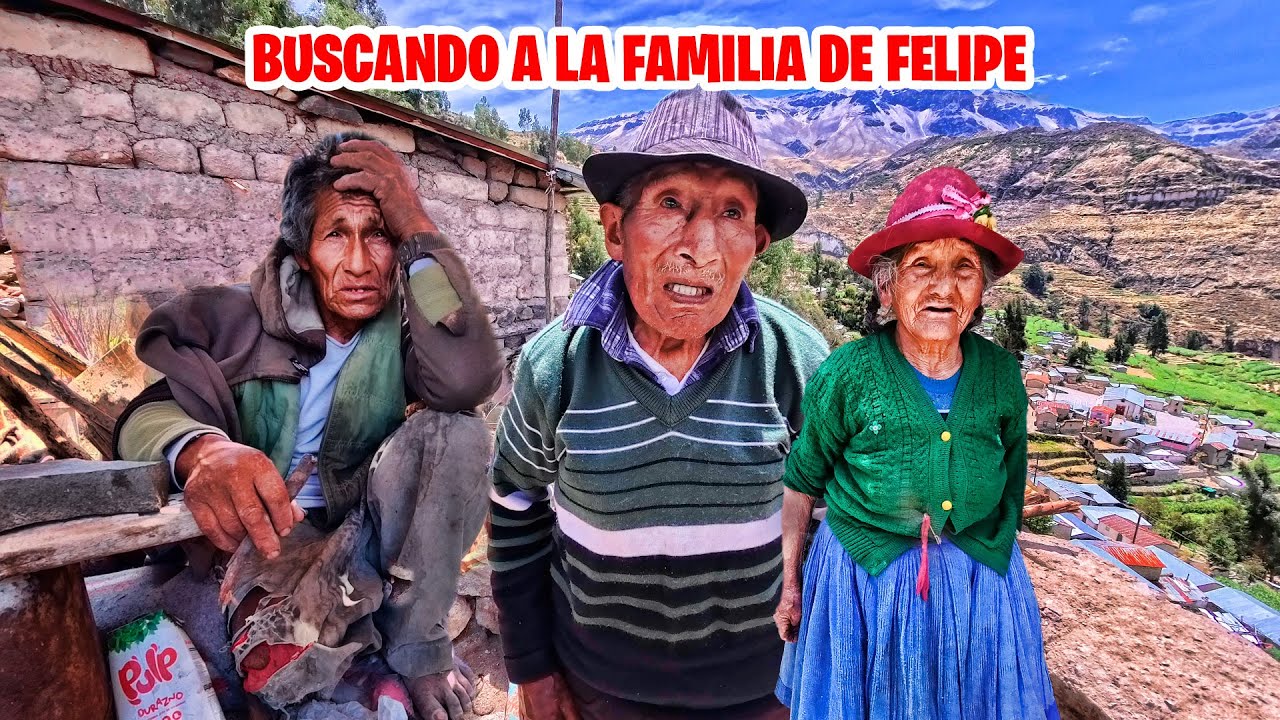 RECORRI los ANDES PERUANOS en busca de la Familia del HOMBRE SIN VOZ, Felipe. Ingrata Sorpresa.