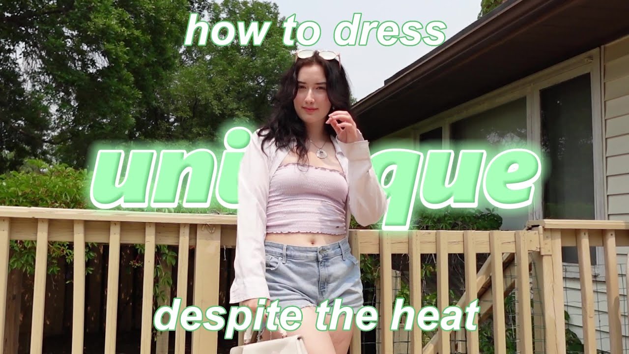 how to dress uniquely in the hot summer &bull; simple tips so your summer wardrobe stands out 🌴✨