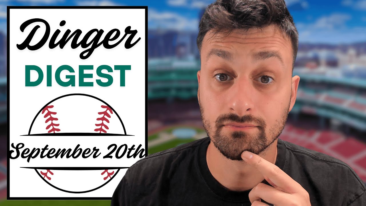 GMG Dinger Digest &mdash; прогнозы на хоумран &mdash; 20 сентября