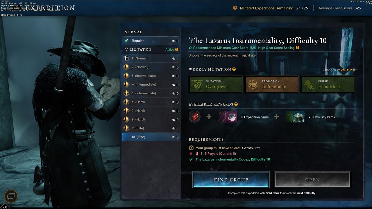 The Lazarus Instrumentality Healer POV (M10 Expedition) - New World