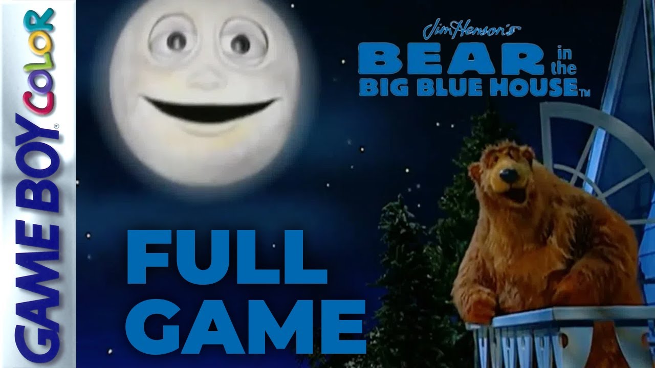 Bear in the Big Blue House (Game Boy Color) - Full Game 1080p60 HD Walkthrough - No Commentary