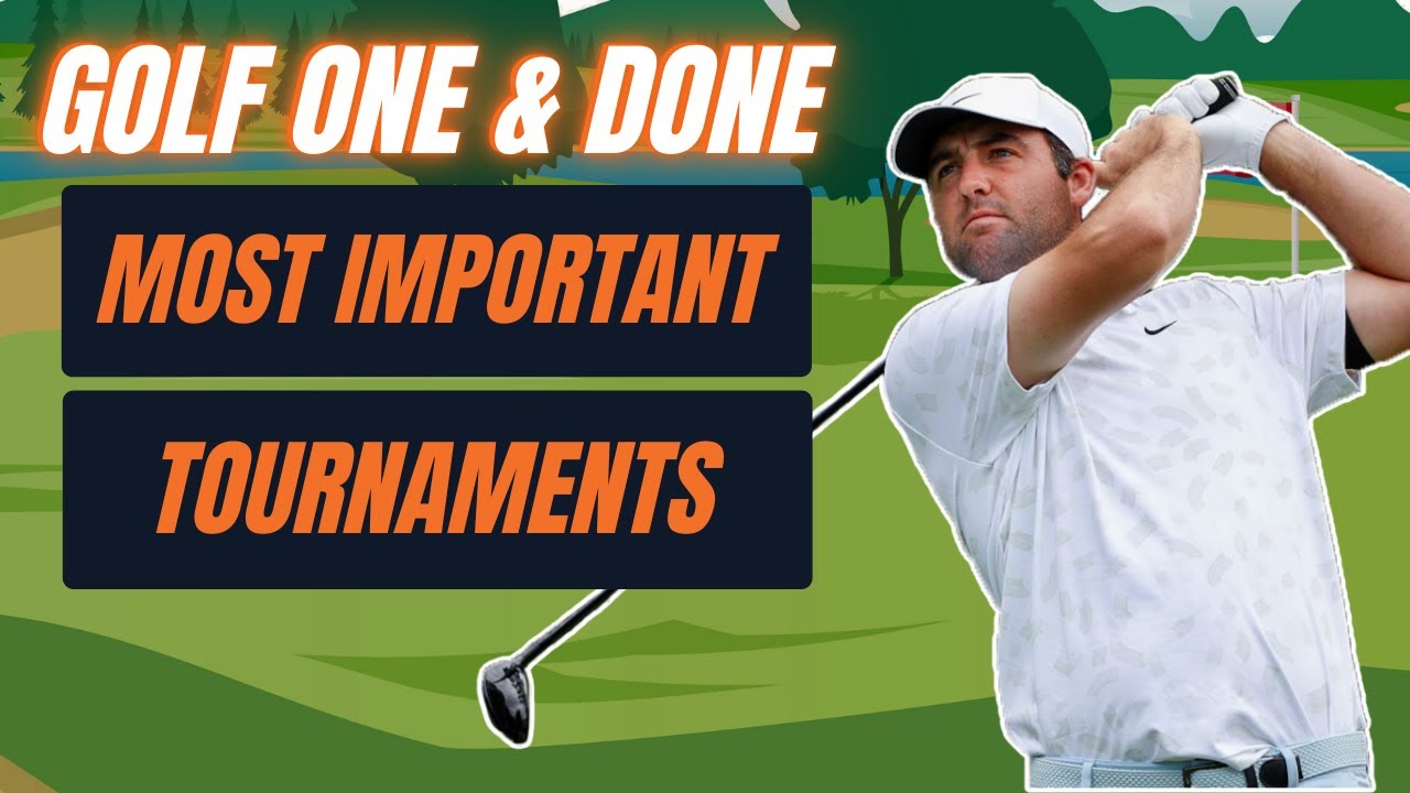 Most Important Tournaments in 2026 | Best Golf One & Done Strategy