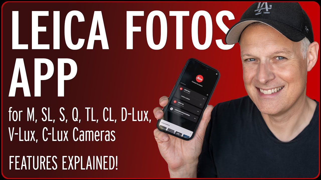 How to use the Leica FOTOS App? ALL basic Features explained and demonstrated!
