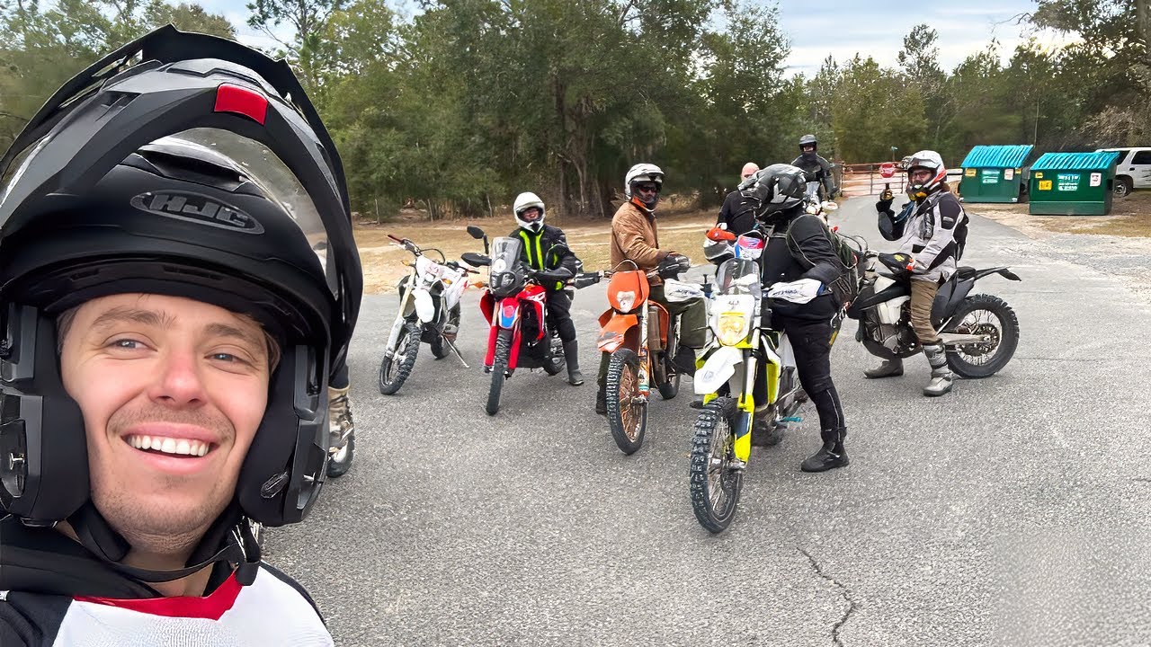 I went on a HUGE Rally with dirt bikes (Polar Bear Adventure Rally 2025 Ocala)