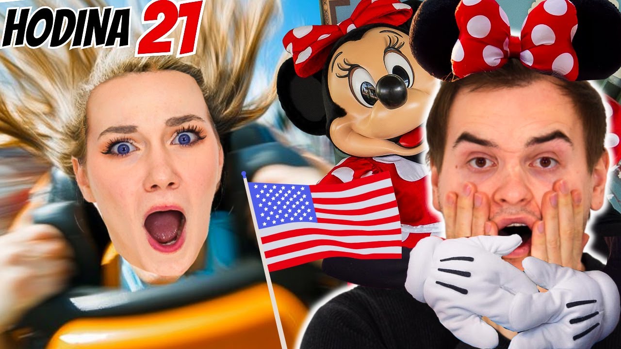 24 HODIN NEMŮŽE ŘÍCT NE V AMERICKÉM DISNEYLANDU!😱