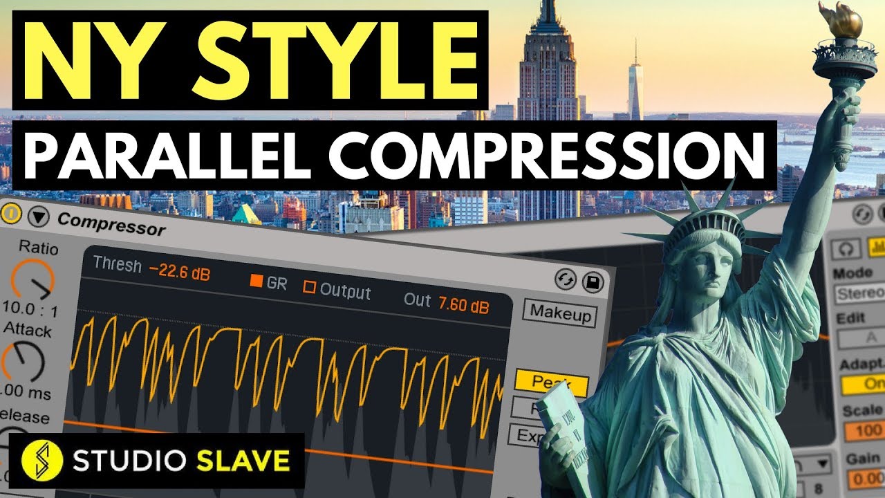 How To Mix | NYC Style Parallel Compression To Get Louder, Punchier Drum Tracks | Ableton Live