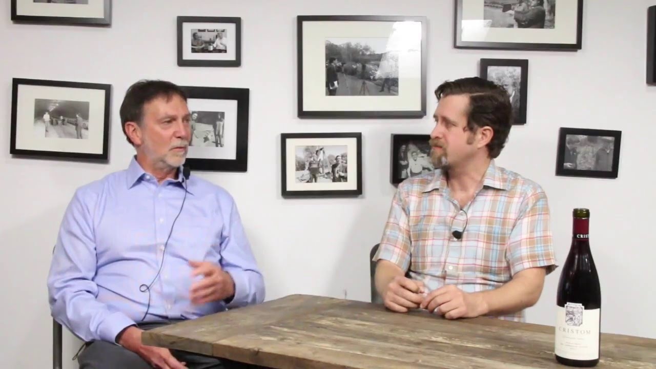Steve Doerner, winemaker at Cristom in the Willamette Valley, Oregon
