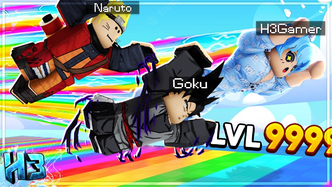 Mình Cùng GOKU vs NARUTO Bay Xa 1 TRIỆU MÉT?? Trở Thành NGƯỜI BAY XA NHẤT trong Anime Fly | Roblox