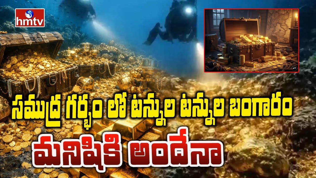 To The Point | సముద్ర గర్భం లో టన్నుల టన్నుల బంగారం.... మనిషికి అందేనా | Gold | hmtv