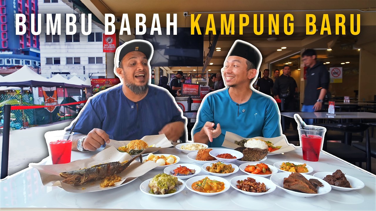 Lepas Jalan Kita Makan di BUMBU BABAH KG BARU KL.
