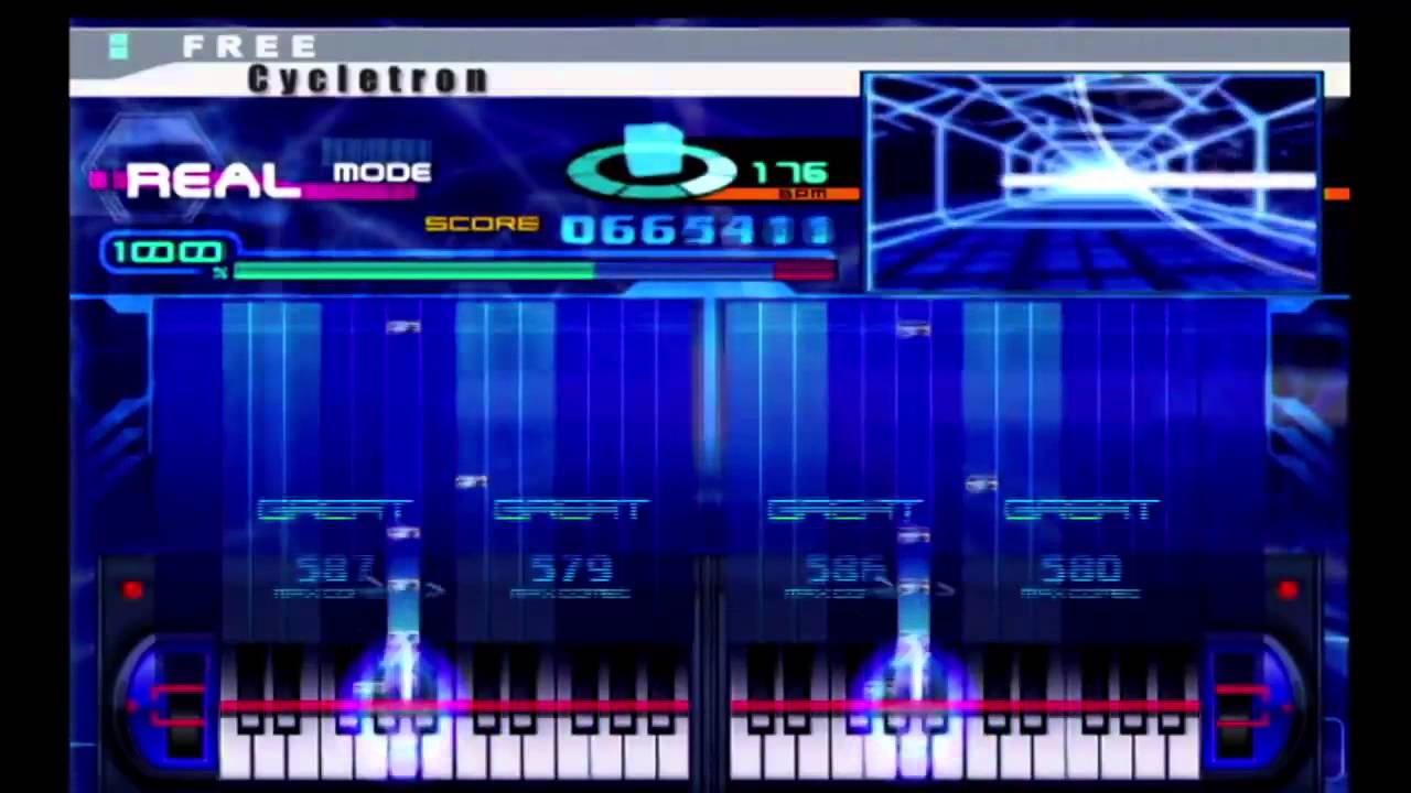 KeyboardMania II (PS2) - Cycletron (Double)