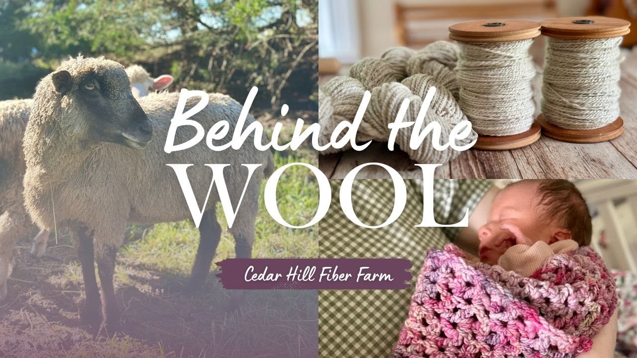 How I Make a Baby Blanket From Sheep to Baby Blanket | Behind the Wool