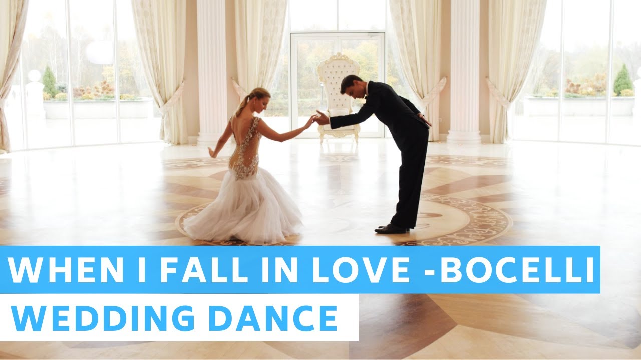 When I Fall in Love - Andrea Bocelli | Waltz | First Dance Choreography | Wedding Dance ONLINE