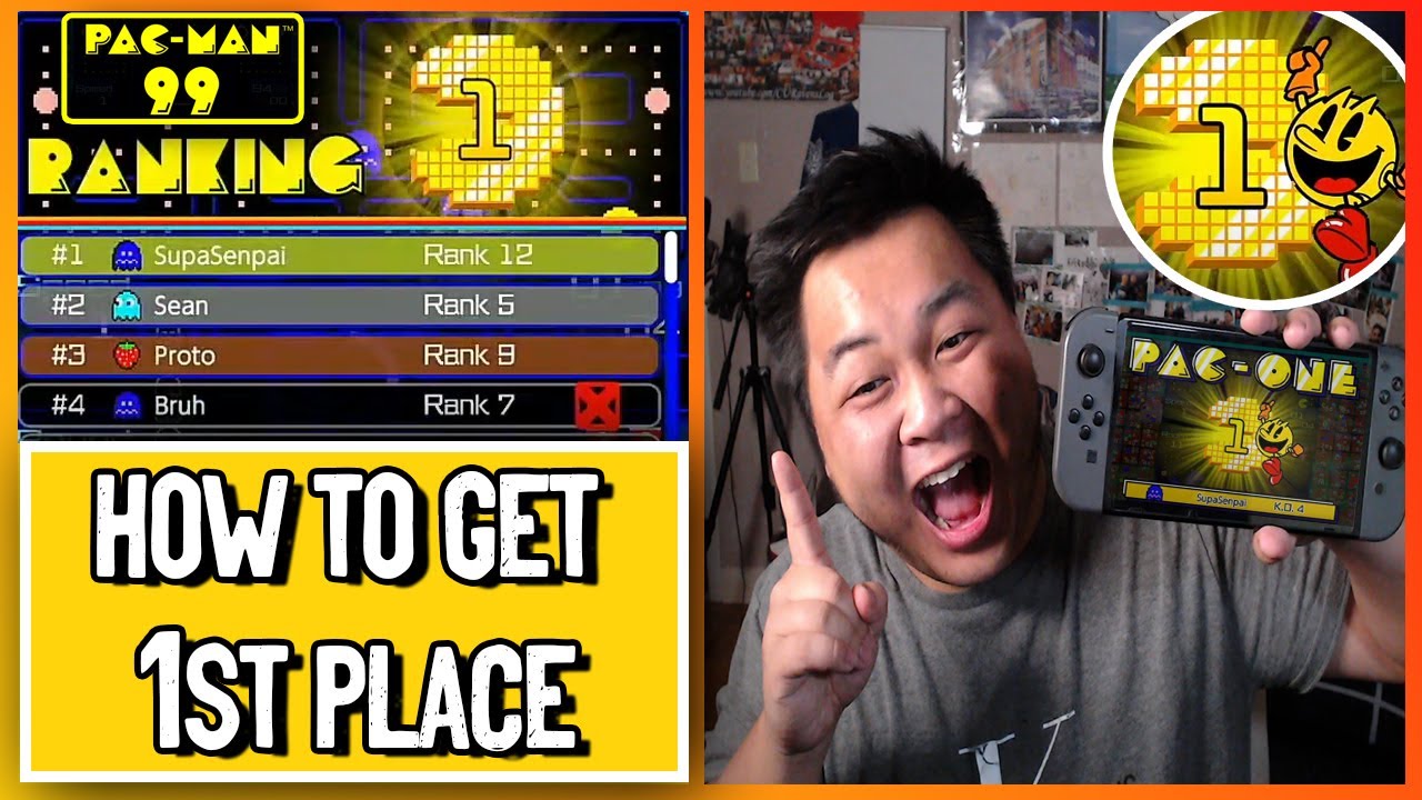 How to Get First Place in Pacman 99 [Complete Beginner's Guide for Ranked] (パックマン９９)