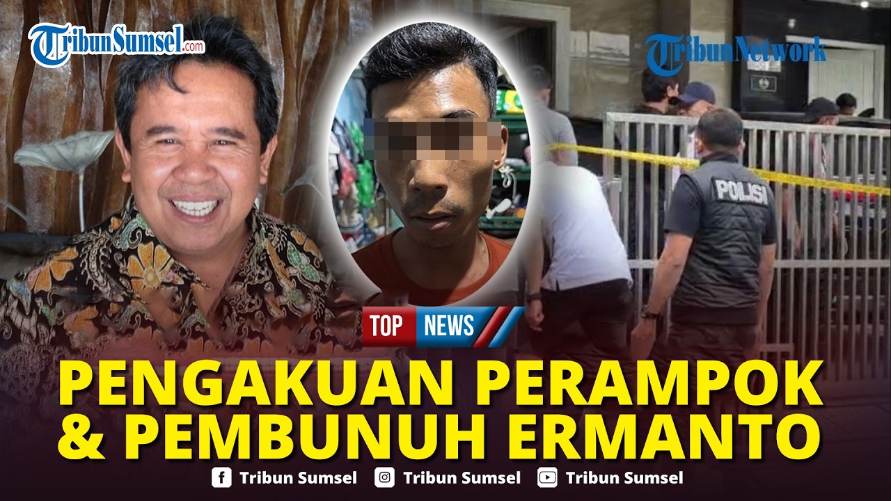 🔴Pengakuan Pelaku Perampokan & Pembunuhan Ermanto Usman di Bekasi: Pukul Kepala Korban Pakai Linggis