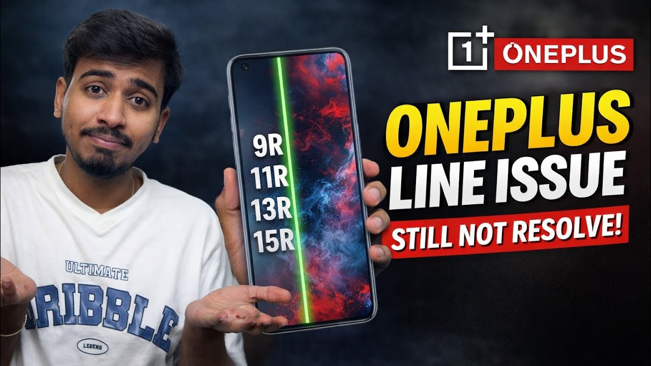 Oneplus Line Issue || Green Line issue on Mobile Screen || Still not Resolve || #oneplus #greenline