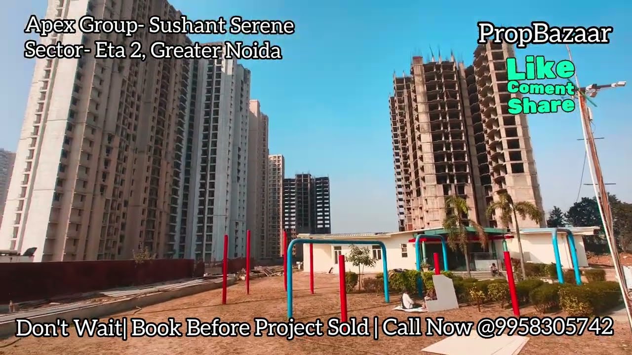 APEX AQUALIS @ Sec- Eta 2 Greater Noida| Sushant Serene Residency- 2/3/4 BHK| Call Now @ 9958305742