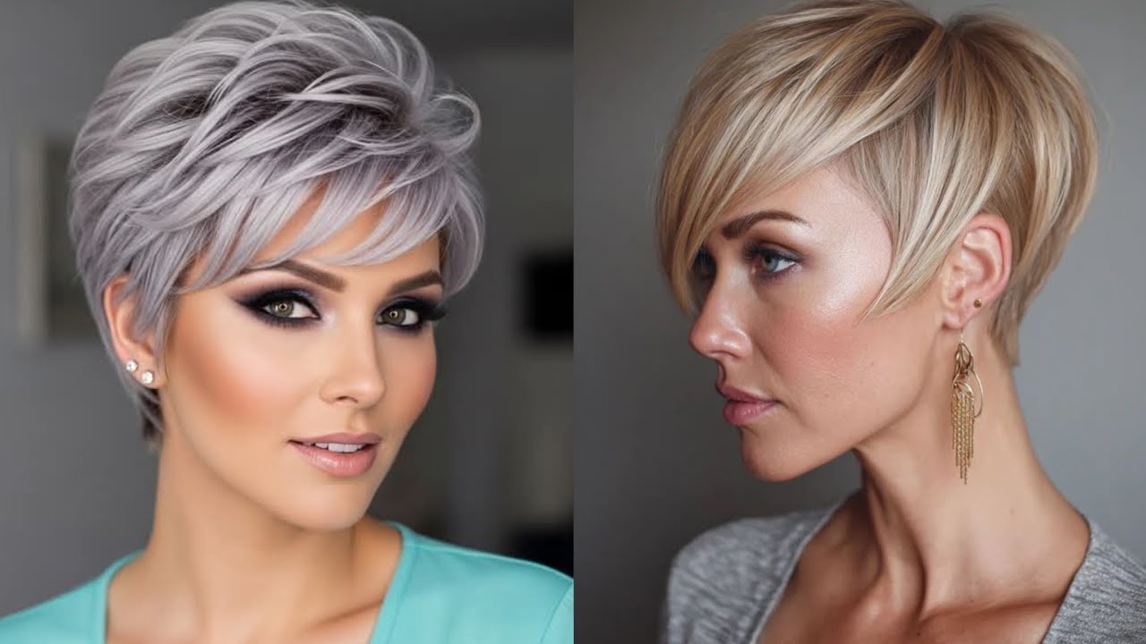 Últimas  100 +  imágenes de diseño de Corte de pelo Corto y largo 2026 💞💕💕🌼🌼🌼💖