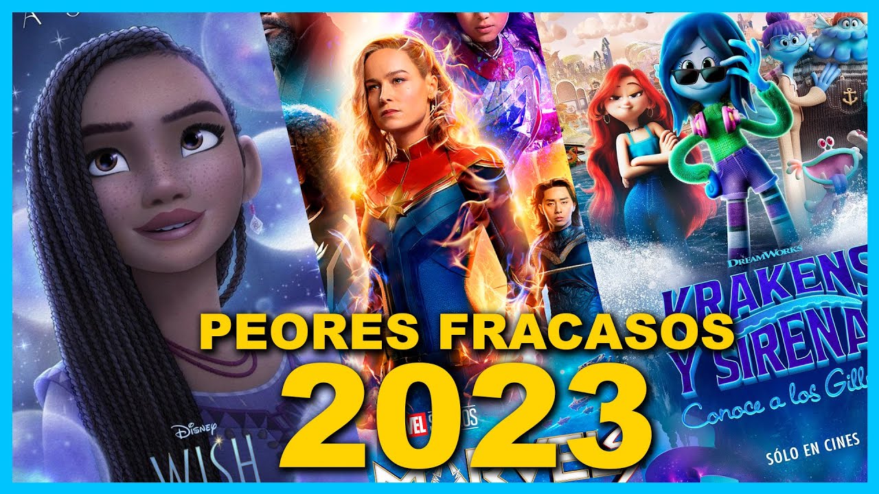 Películas que FRACASARON TERRIBLEMENTE en 2023