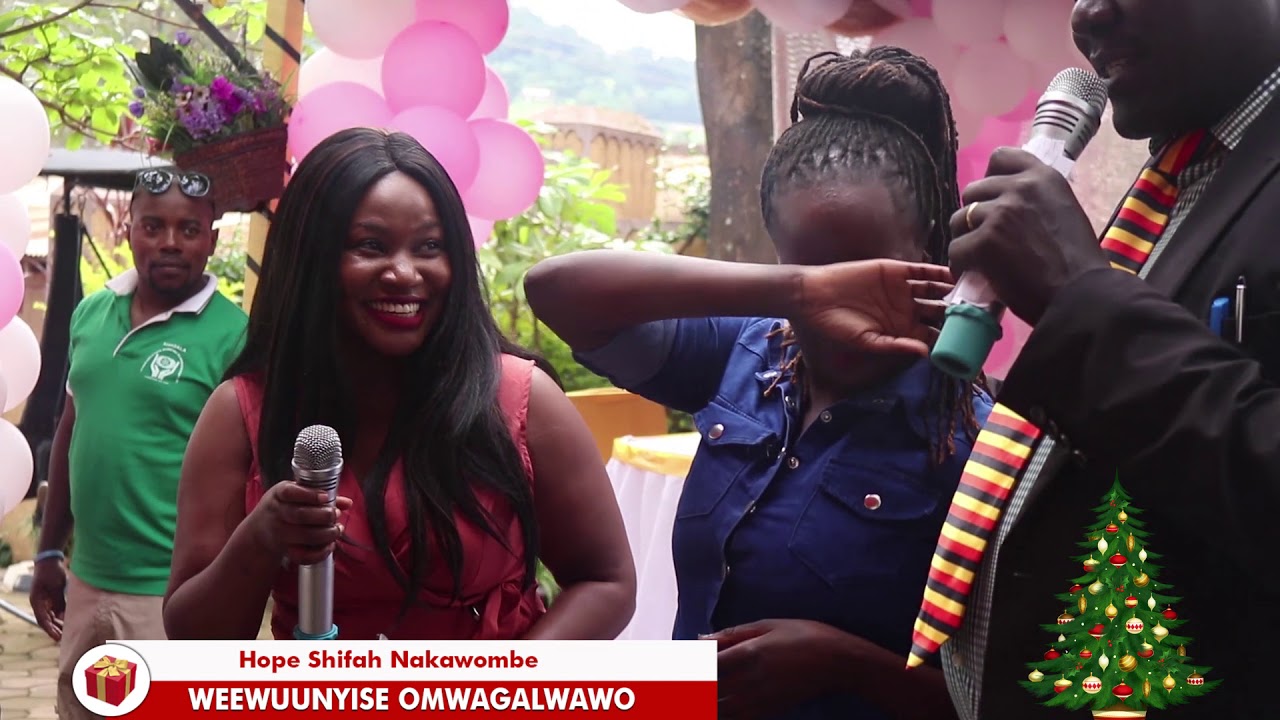 Amazigga Nakato Phionah based in America surprised her twin sister Irene Babirye with Hope Shifah