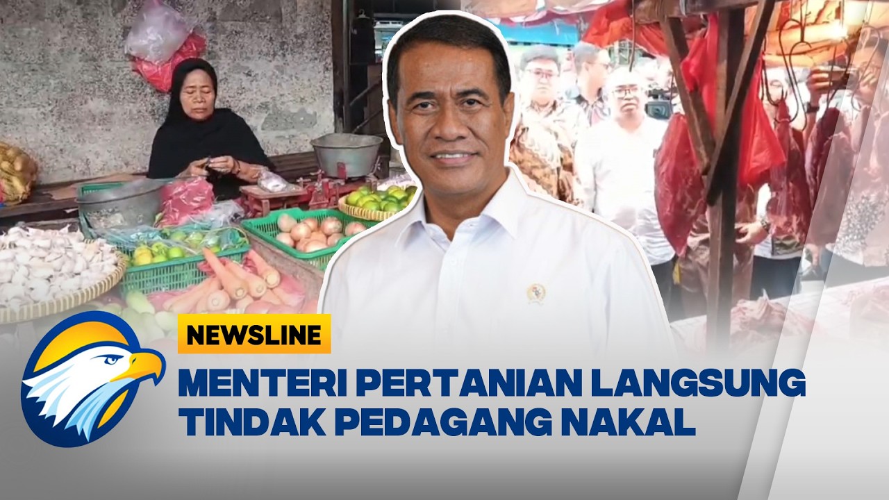 Sidak Mentan Buktikan Harga Pangan Bisa Turun Seketika - [Newsline]