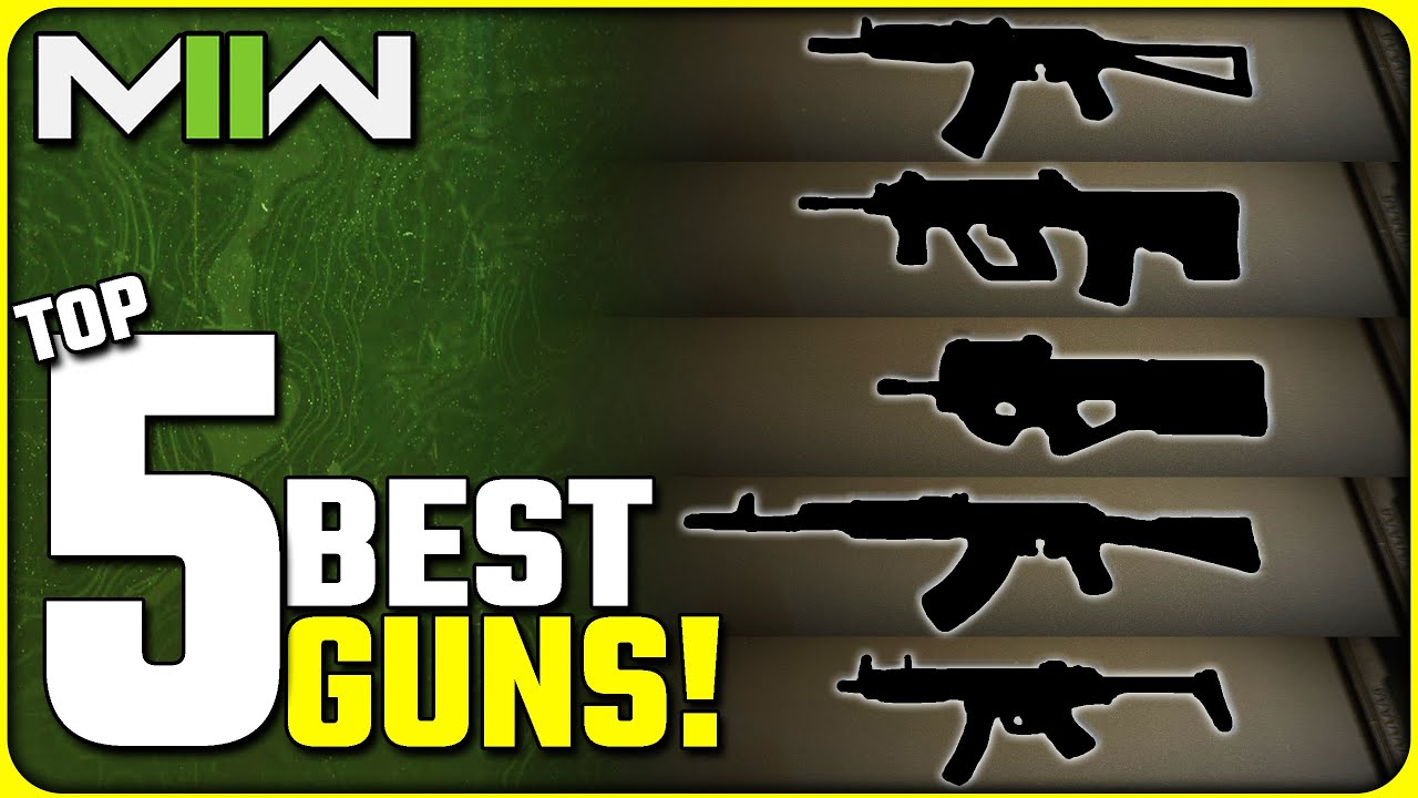 Top 5 Best Guns in Modern Warfare II at Launch!