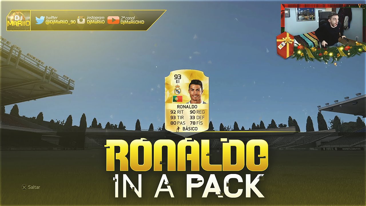 FIFA 16 | RONALDO IN A PACK !!! BEST PACK OPENING EVER | DjMaRiiO