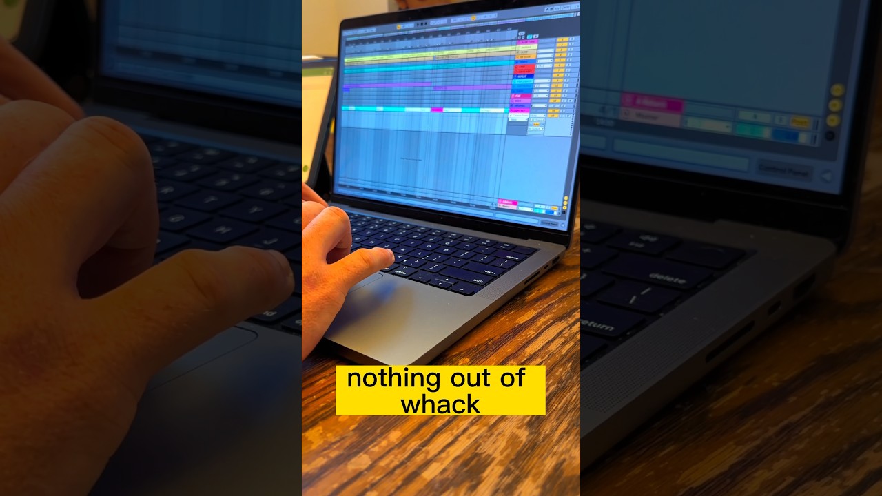 🤯🤯 Preparing Ableton Live for a 60 song set! #gig #abletonlivetips #professionalmusician #music