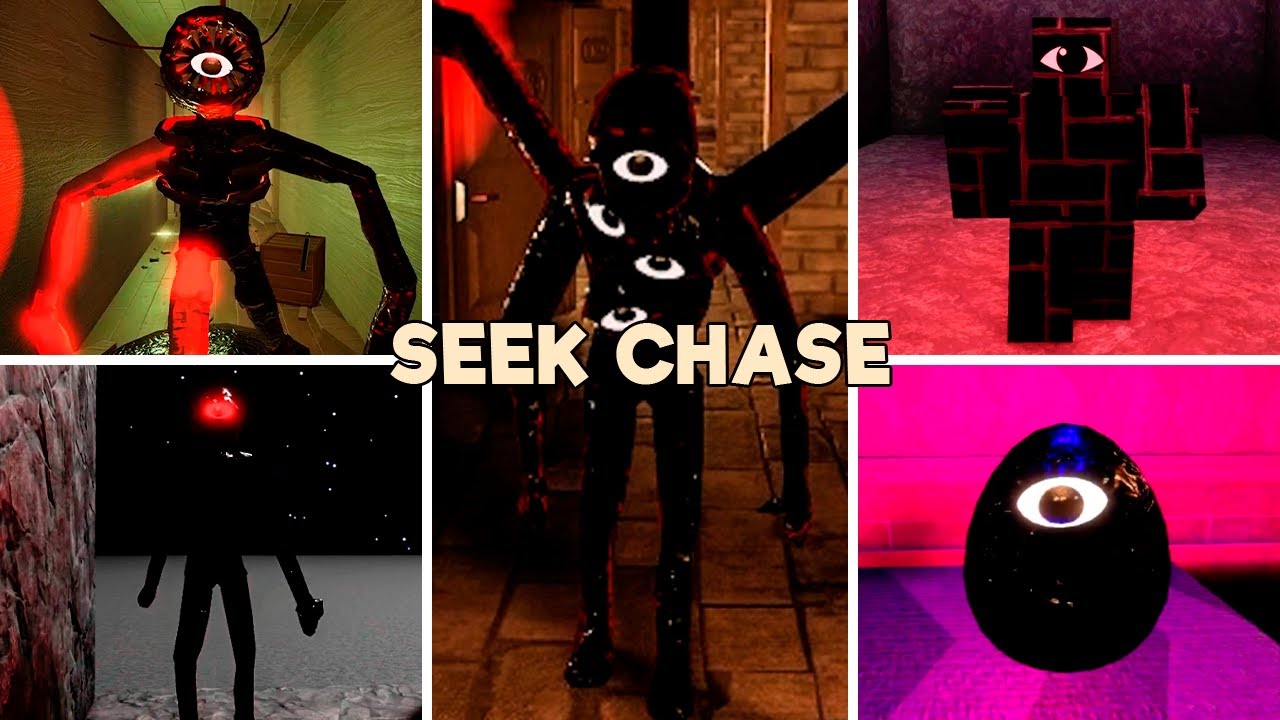 DOORS Seek Chase VS 35 Different Seek Chases | Roblox