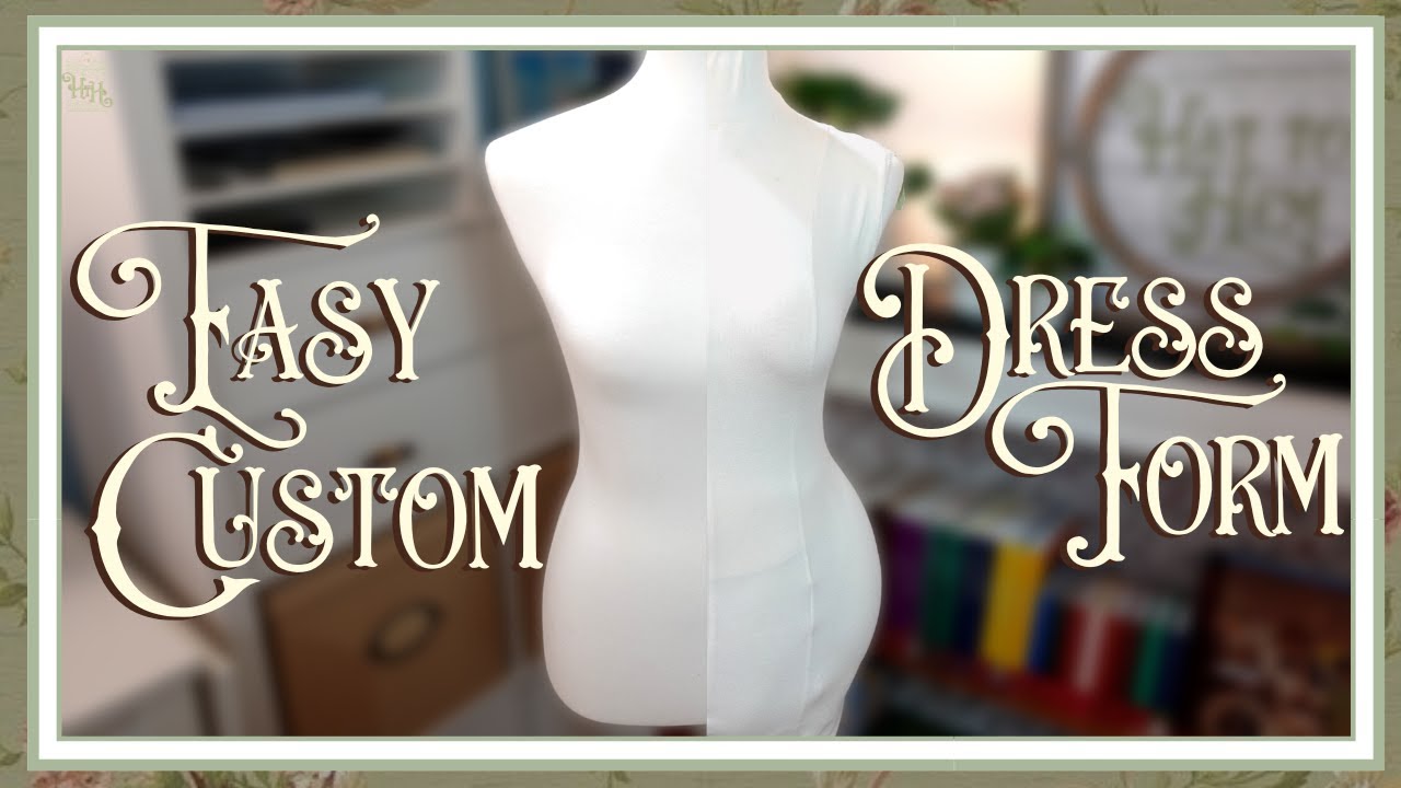 How to Pad a Dress Form | No Sewing! No Duct Tape! No Problem!