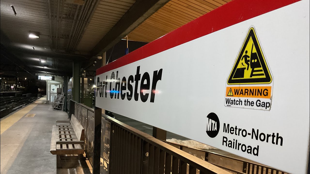 Railfanning at Port Chester on the northeast corridor, New Haven line, and Danbury branch!￼