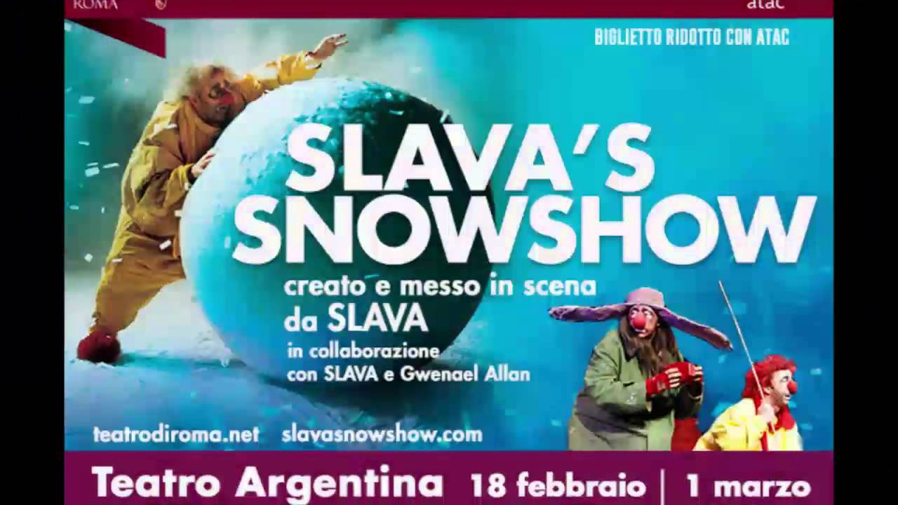 Slava's snowshow @ Rome, Teatro Argentina 22-2-2015
