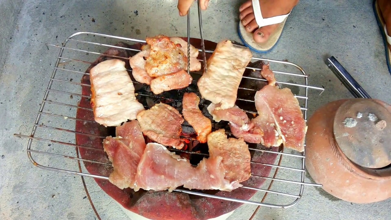 Village food factory - Pork BBQ - Home mode food - Asian food video # 443