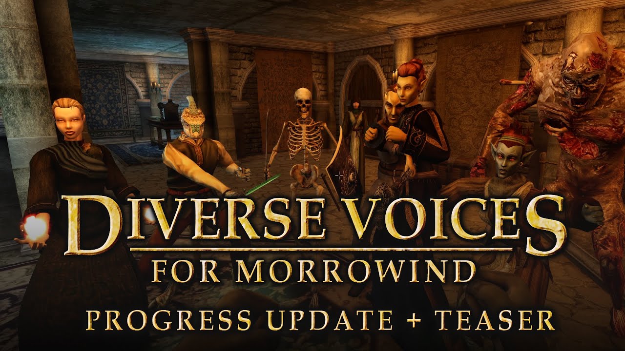 Diverse Voices for Morrowind: Progress Update and Teaser