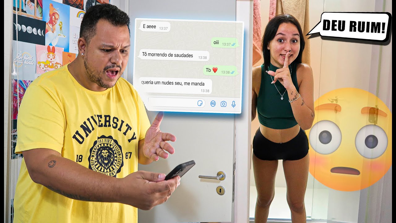 MEU PAI DESCOBRIU ALGO TERRÍVEL NO MEU CELULAR