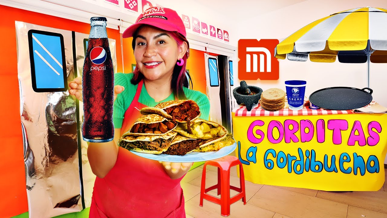 Mi Primer Puesto de Gorditas en el METRO DE LA CIUDAD🥬🥯&iexcl;NUEVOS CLIENTES! 🤑| CONNY CHANGARROS