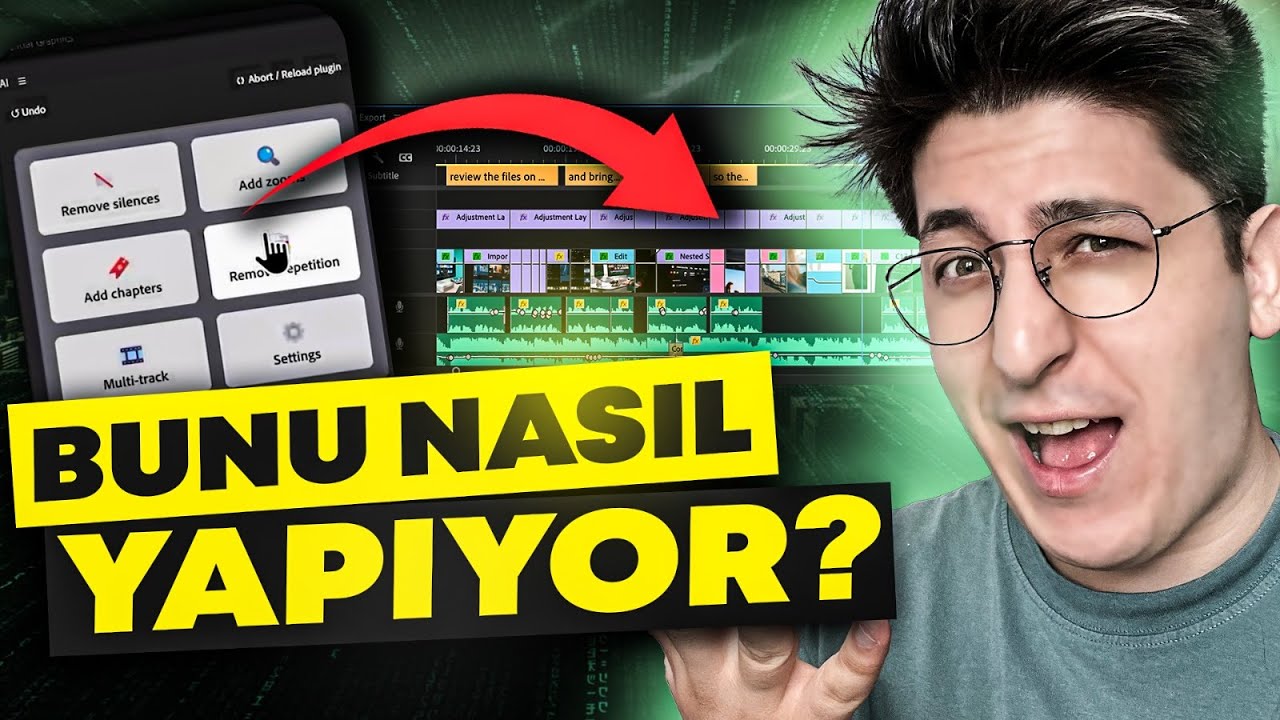 YAPAY ZEKA ile Video Edit Nasıl Yapılır? (FireCut AI Eklentisi)🔥| Premiere Pro Dersleri