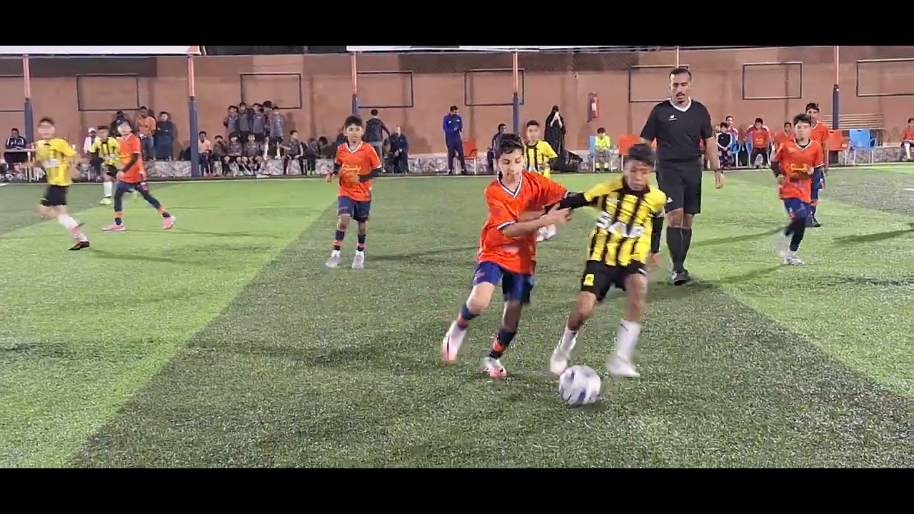 مباراة براعم الاتحاد فئة 2014 ضد أكاديمية O15  في بطولة O15 الرمضانية الشوط الأول