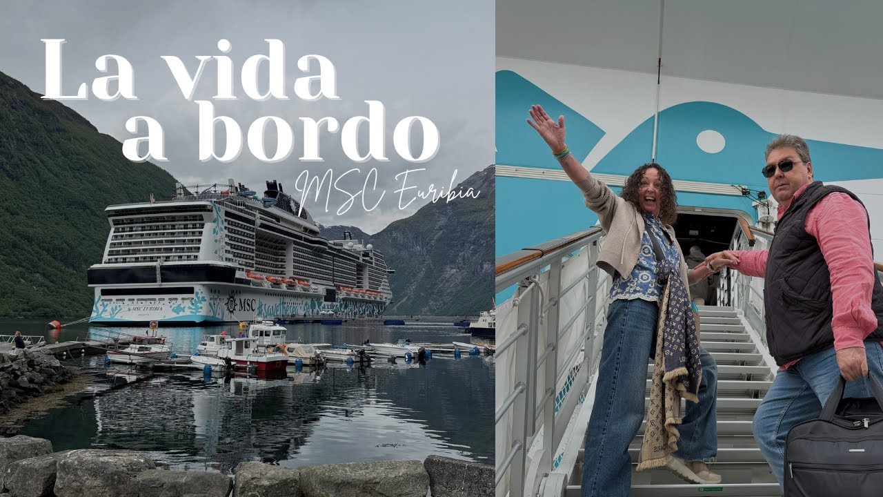 Intento de blog en el MSC Euribia (disfruté más de lo que grabé) 