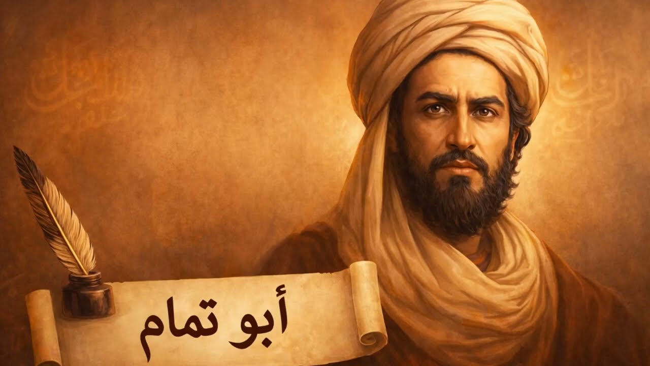 قصيدة  ابوتمام/حكم وتجارب من شعرالعرب#أبو_تمام#الشعر_العربي#حكمة#أدب_عربي