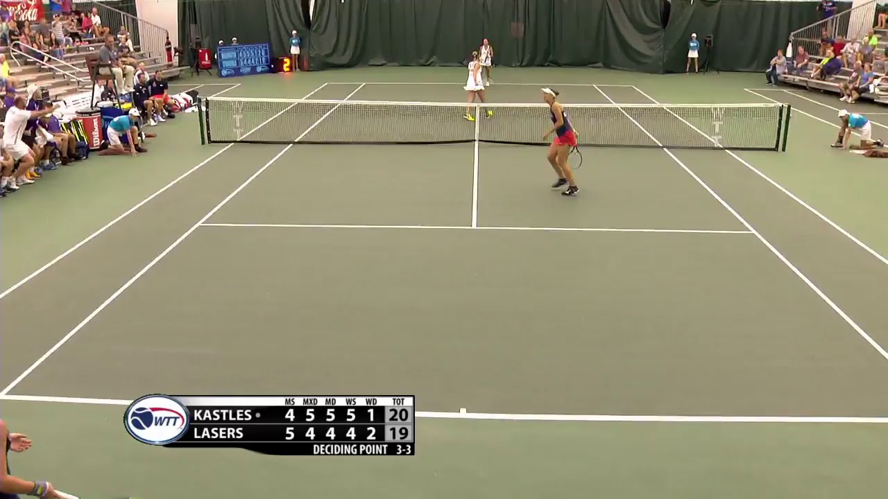 World TeamTennis: Springfield Lasers vs. Washington Kastles