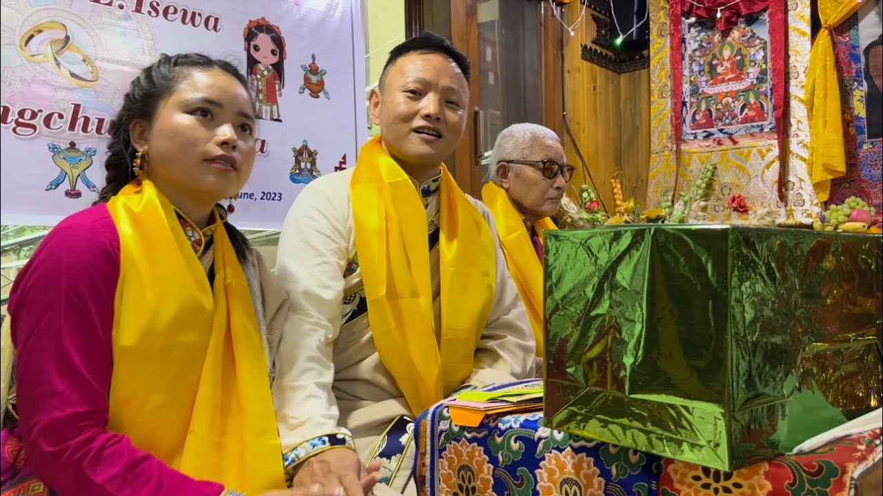My Sister Ring Ceremony | #tibetanvlogger