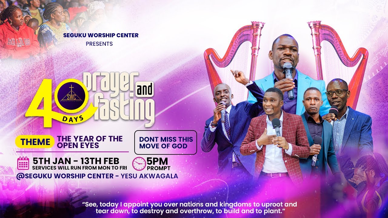 DAY 18 | 40 DAYS OF PRAYER AND FASTING | 22ND JANUARY 2025