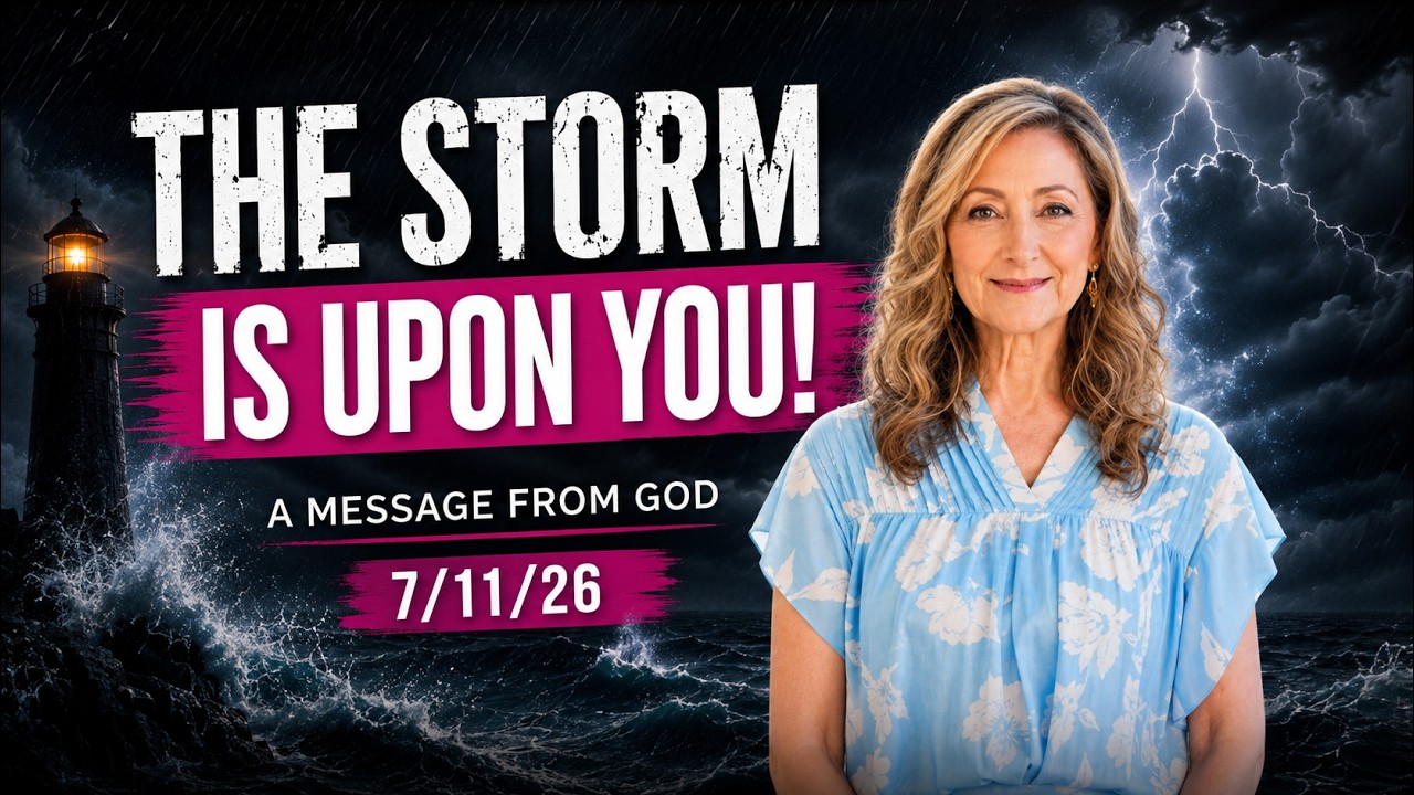 THE STORM IS UPON YOU! - A MESSAGE FROM GOD - 7/11/26